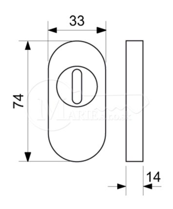 Rozeta RI SR.4100.ZA.14.N