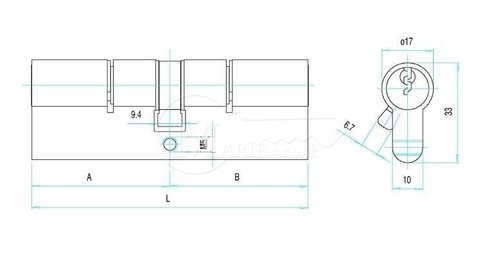 200RSDN 29x45 atyp vl FAB 3kl Nikel