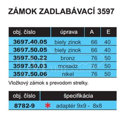 ZZ AGB V90/50/18/238 BZn 3697.50.05