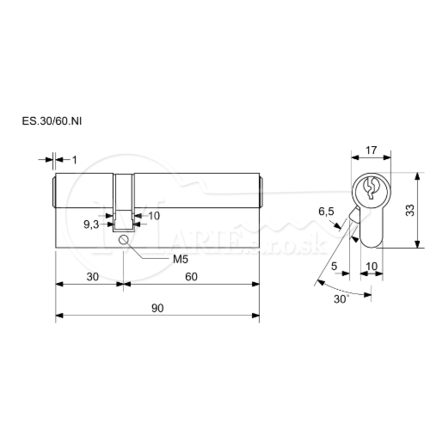 Vl RI EURO Secure 30x60 Ni 5kl