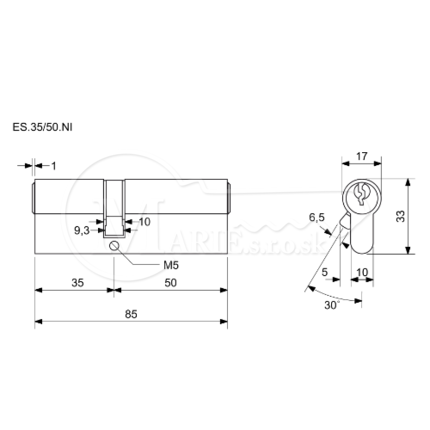 Vl RI EURO Secure 35x50 Ni 5kl