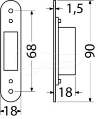 Protipelch RI EN.M01.magnet.STND.CHM