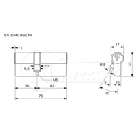 Vl RI EURO Secure 30x40.BSZ Ni 5kl