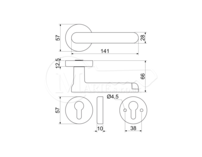 Kovanie RI elektronik SMART HANDLE H.03