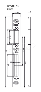 Protiplech LOB regulovaný RW01LZR B/Z